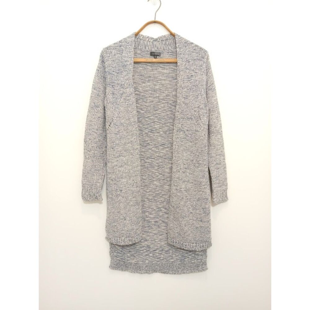 The Limited Women's Small Cardigan Sweater Marbled Blue